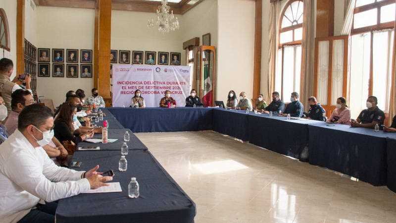 Bajan delitos de alto impacto en municipio, Córdoba refuerza compromiso de trabajo coordinado