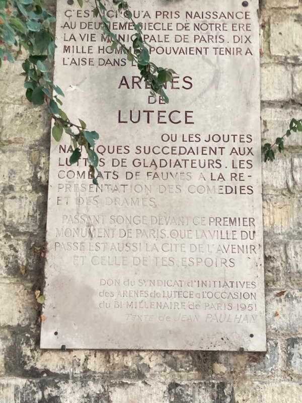 El barrio de las arenas de Lutecia