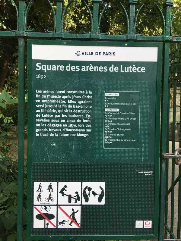 El barrio de las arenas de Lutecia