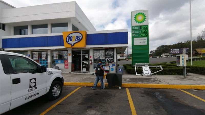 Delincuentes se roban cajero ubicado en gasolinera de la congregación Peñuela