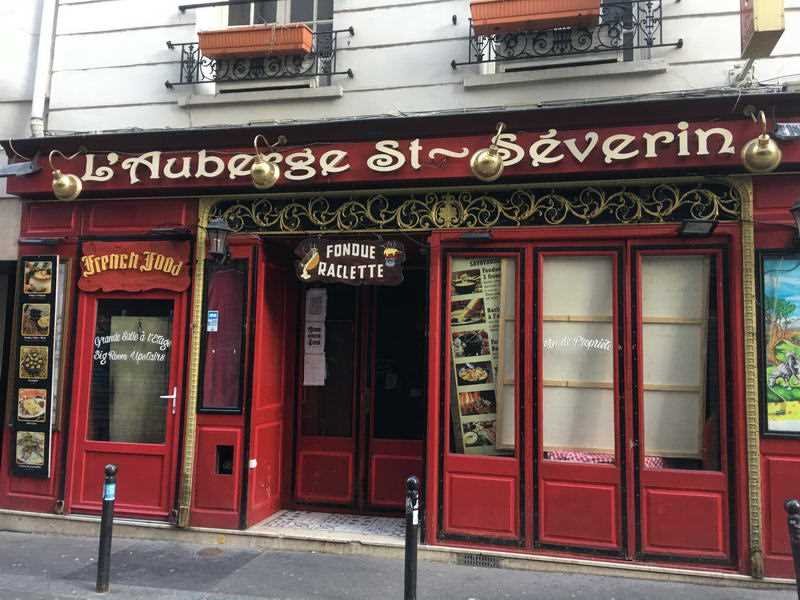 El barrio latino de París