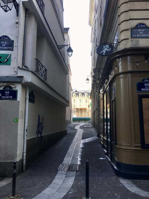 El barrio latino de París