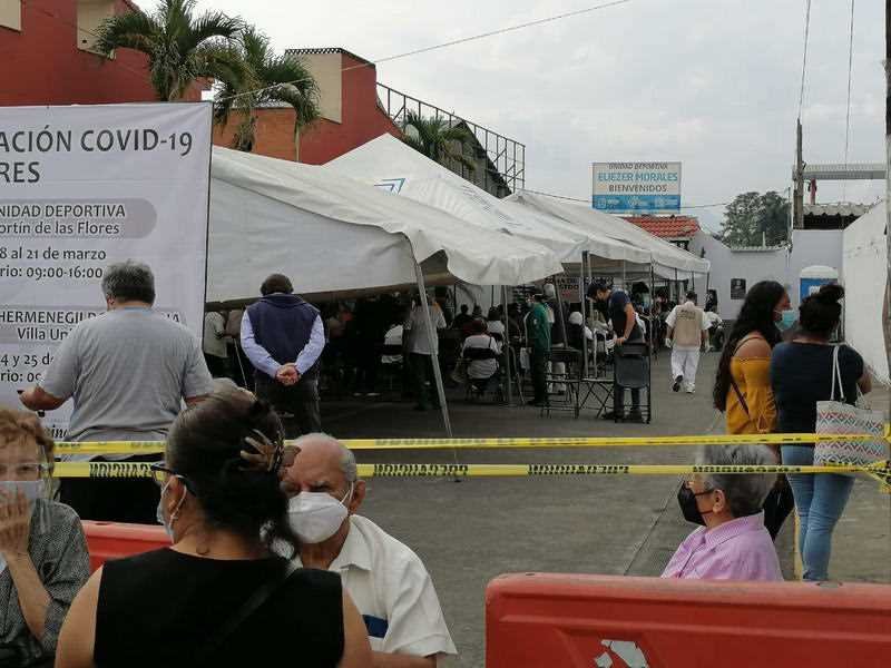 Vacunarán a 1,200 vecinos de Fortín contra Covid 19