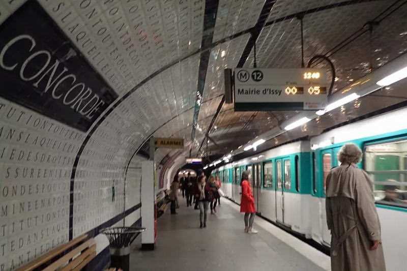El transporte público parisino