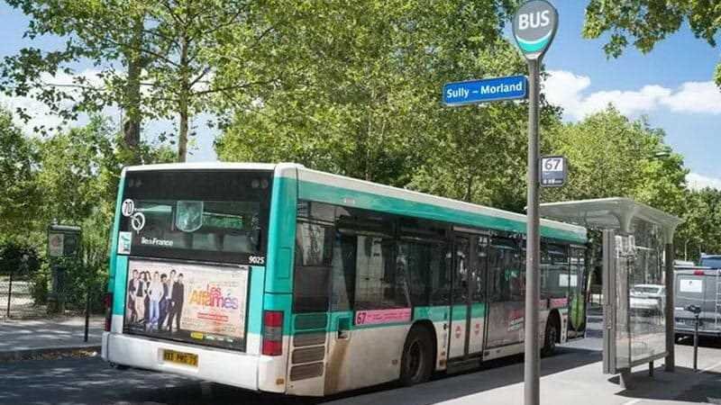 El transporte público parisino