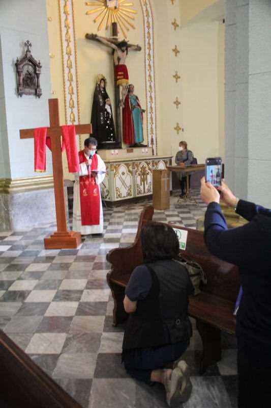 Recuerdan con Viacrucis, pasión y muerte de Jesucristo