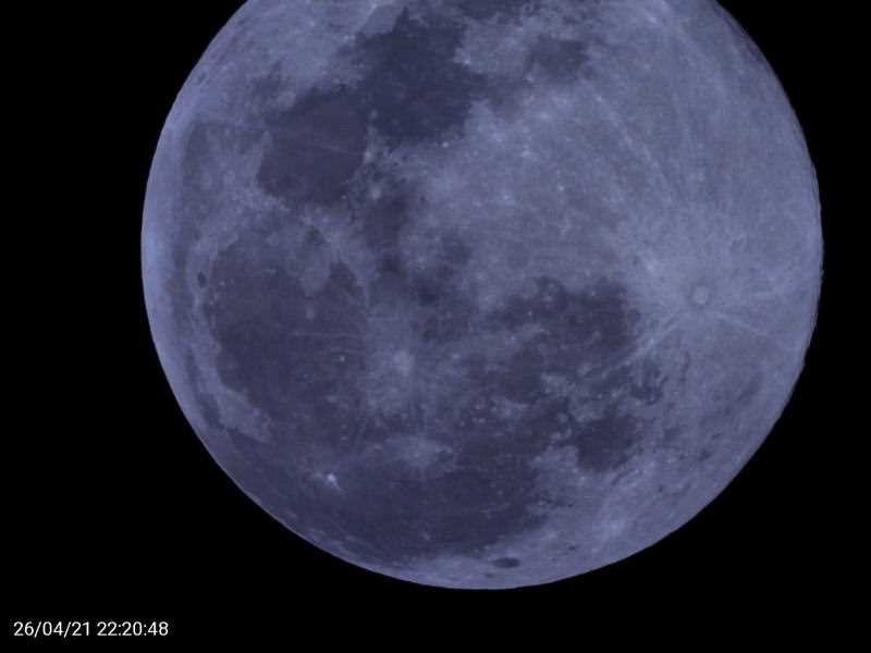 Super Luna Rosa de abril, un regalo para Córdoba