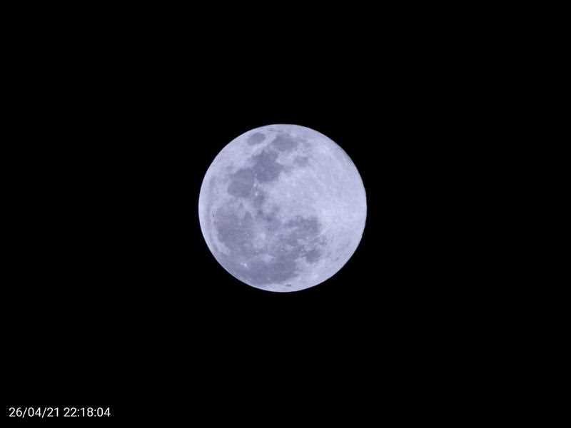 Super Luna Rosa de abril, un regalo para Córdoba