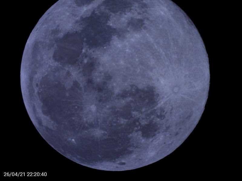 Super Luna Rosa de abril, un regalo para Córdoba