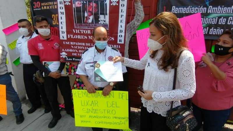 Conmemoran 30 años de la explosión de Anaversa