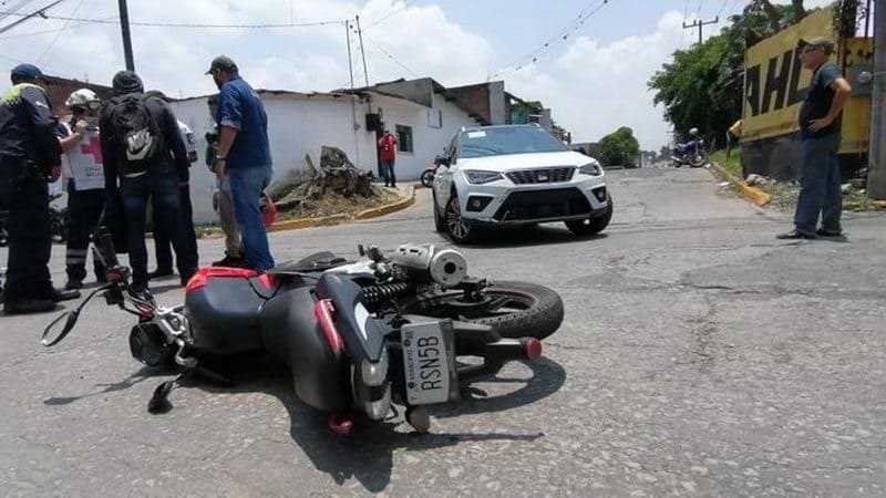Motociclista arrollado en la avenida 5 y calle 43