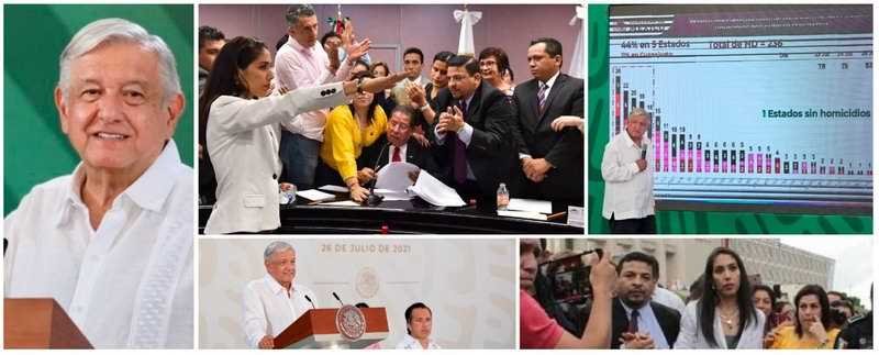 Reconoce AMLO acierto del Congreso de Veracruz en remoción del Fiscal