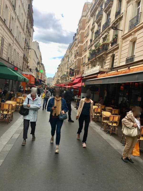 Una calle muy animada