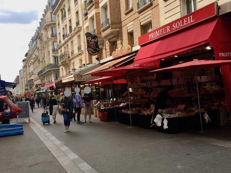 Una calle muy animada