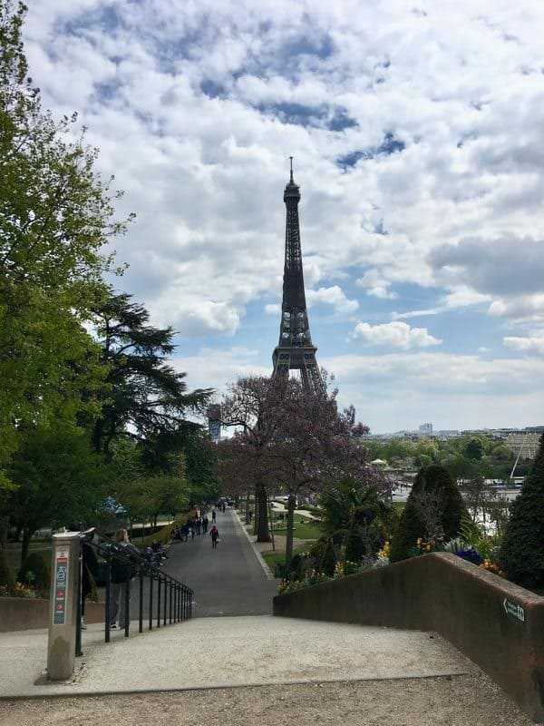 El jardín de Trocadero