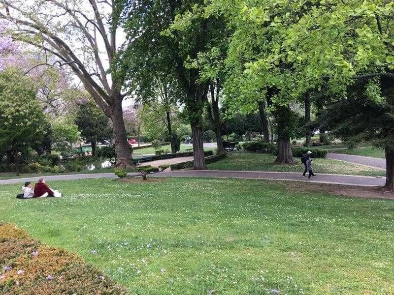 El jardín de Trocadero