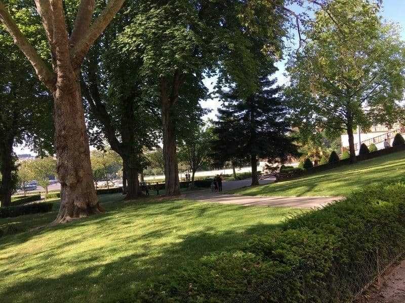 El jardín de Trocadero
