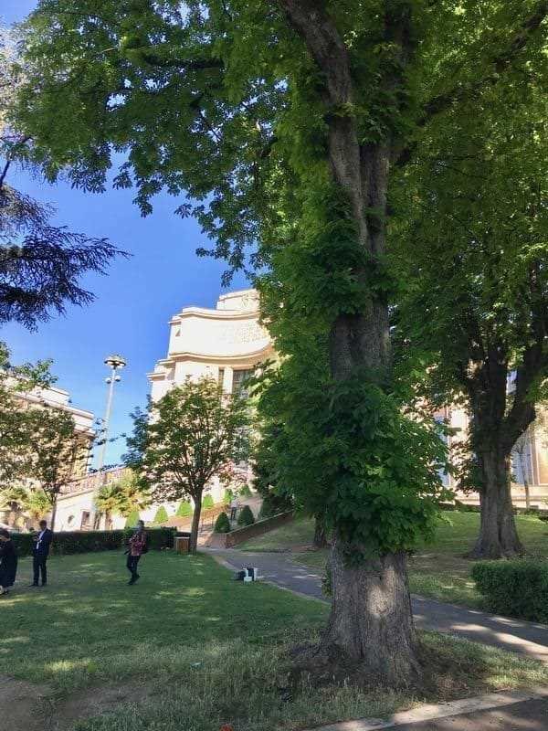 El jardín de Trocadero