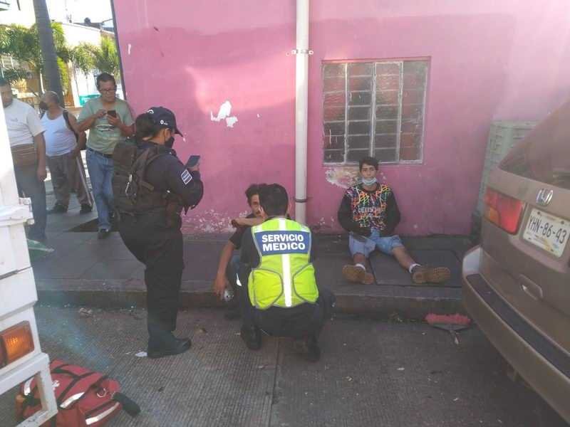 Choque en avenida 7 y calle 1 deja cuatro lesionados