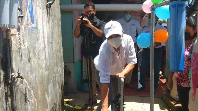 Cubren necesidad de agua en Álvaro Obregón