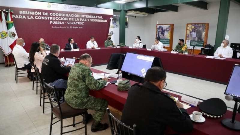 Se reúnen gobernadores de Veracruz y Puebla, fortalecen combate a la delincuencia