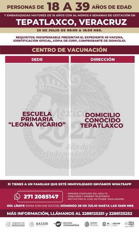 Ya hay fechas para vacunación de 30 a 39 años en Córdoba