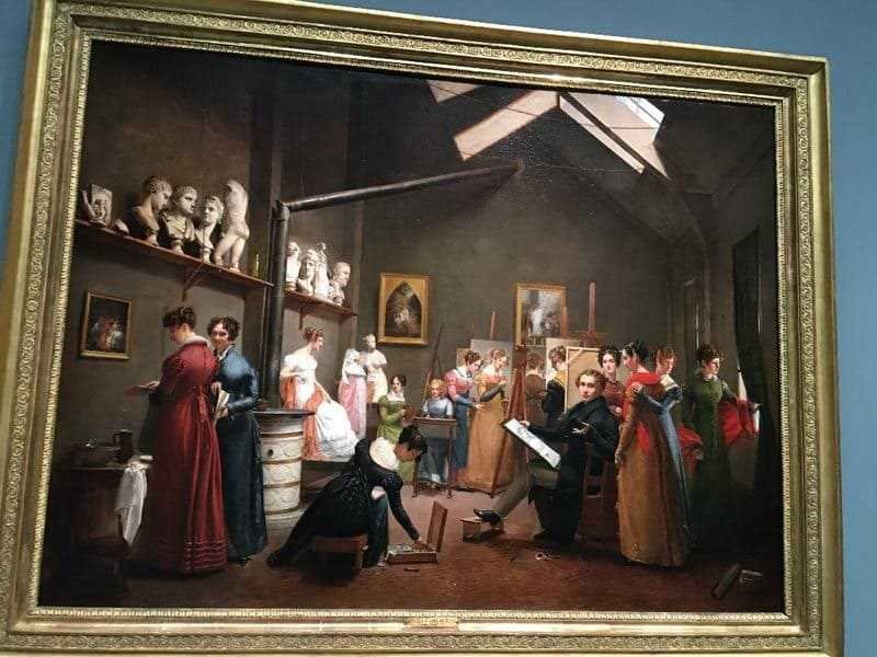Una exposición muy femenina