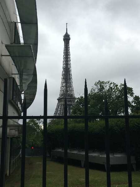 La avenida del presidente Wilson en París