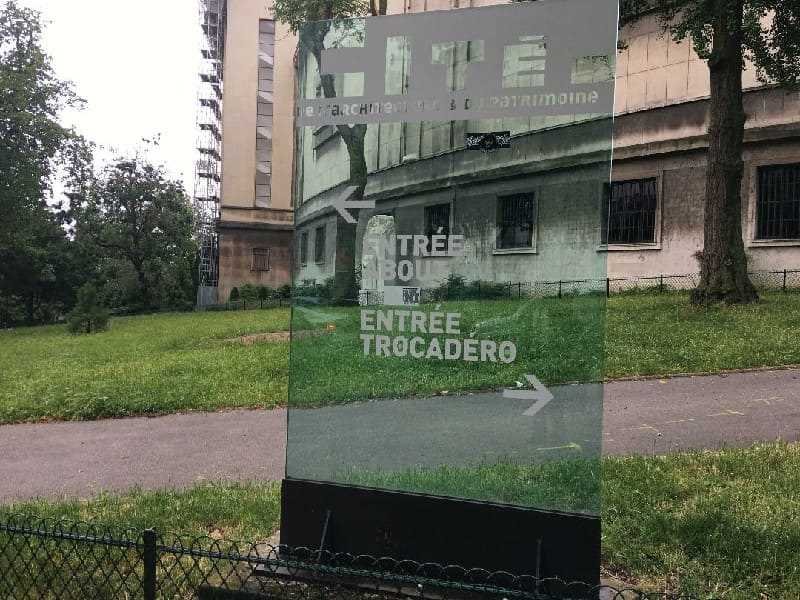 La avenida del presidente Wilson en París