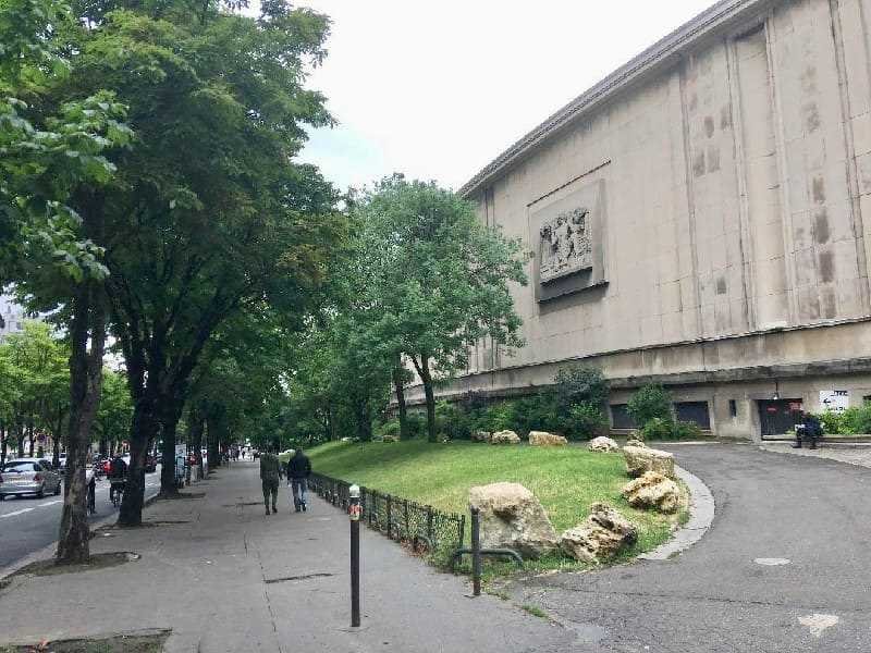 La avenida del presidente Wilson en París