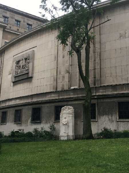 La avenida del presidente Wilson en París