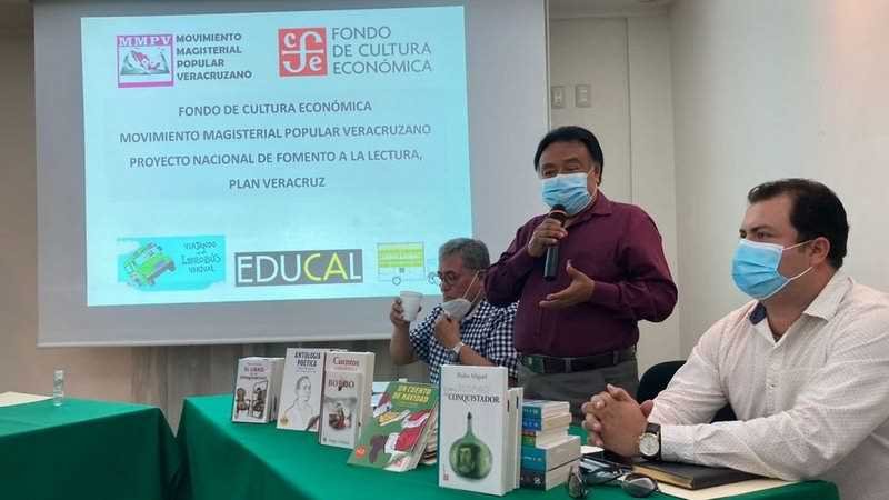 Acude el Presidente electo Juan Martínez Flores a la presentación del Proyecto de Fomento a la Lectura