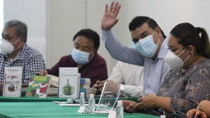 Acude el Presidente electo Juan Martínez Flores a la presentación del Proyecto de Fomento a la Lectura