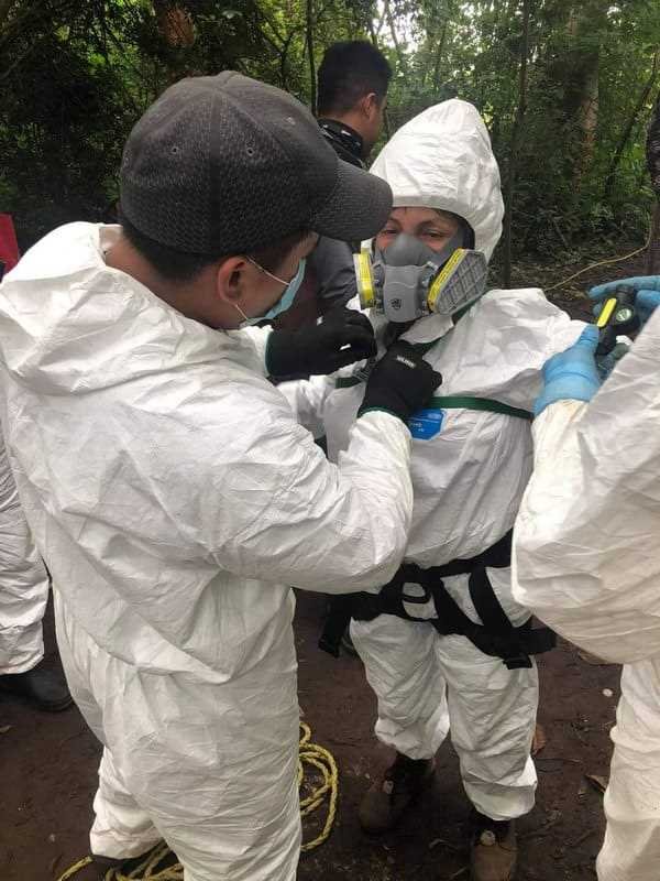 Recuperan 20 cuerpos en el fondo de un pozo artesiano en Omealca