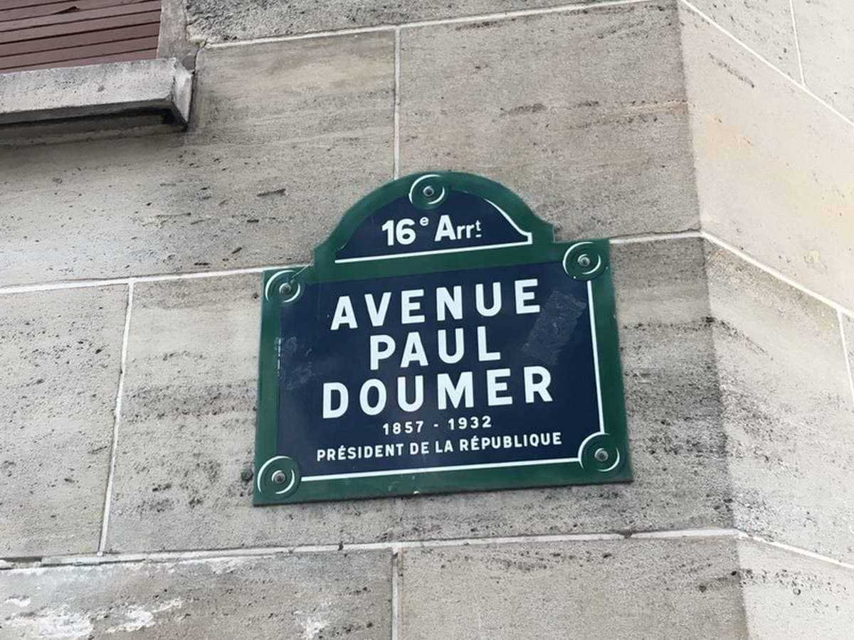 La avenida Paul Doumer