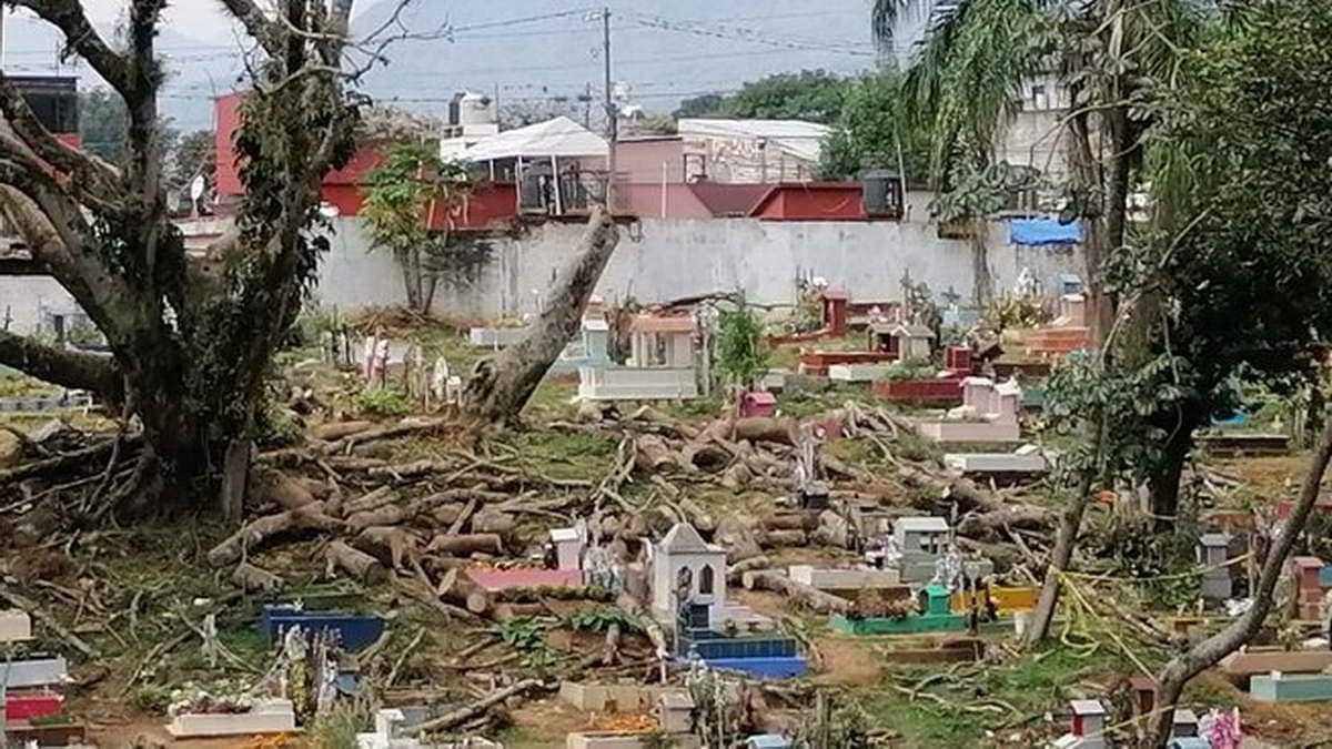 Miles acuden a camposantos a honrar a sus muertos; mañana termina “puente”