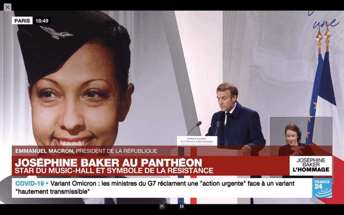 Joséphine Baker, el homenaje de Francia a una mujer de color