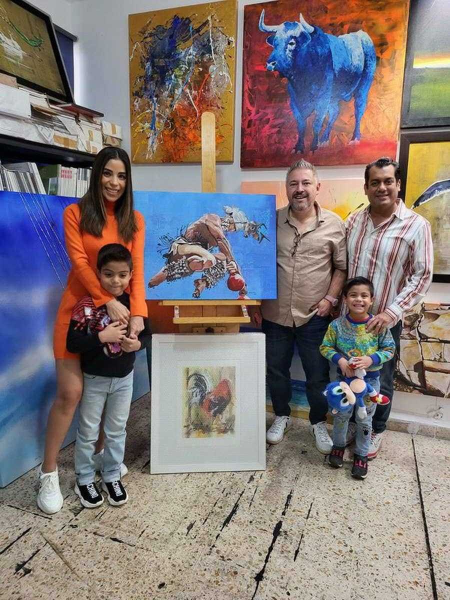 Dos minatitlecos en alegre encuentro dominical; Sergio Gutiérrez y Pedro Trueba