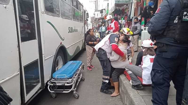 Autobús arrolla a mujer en avenida 6 y calle 13 en Córdoba