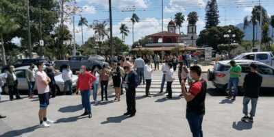 Evacúan palacio de Fortín
