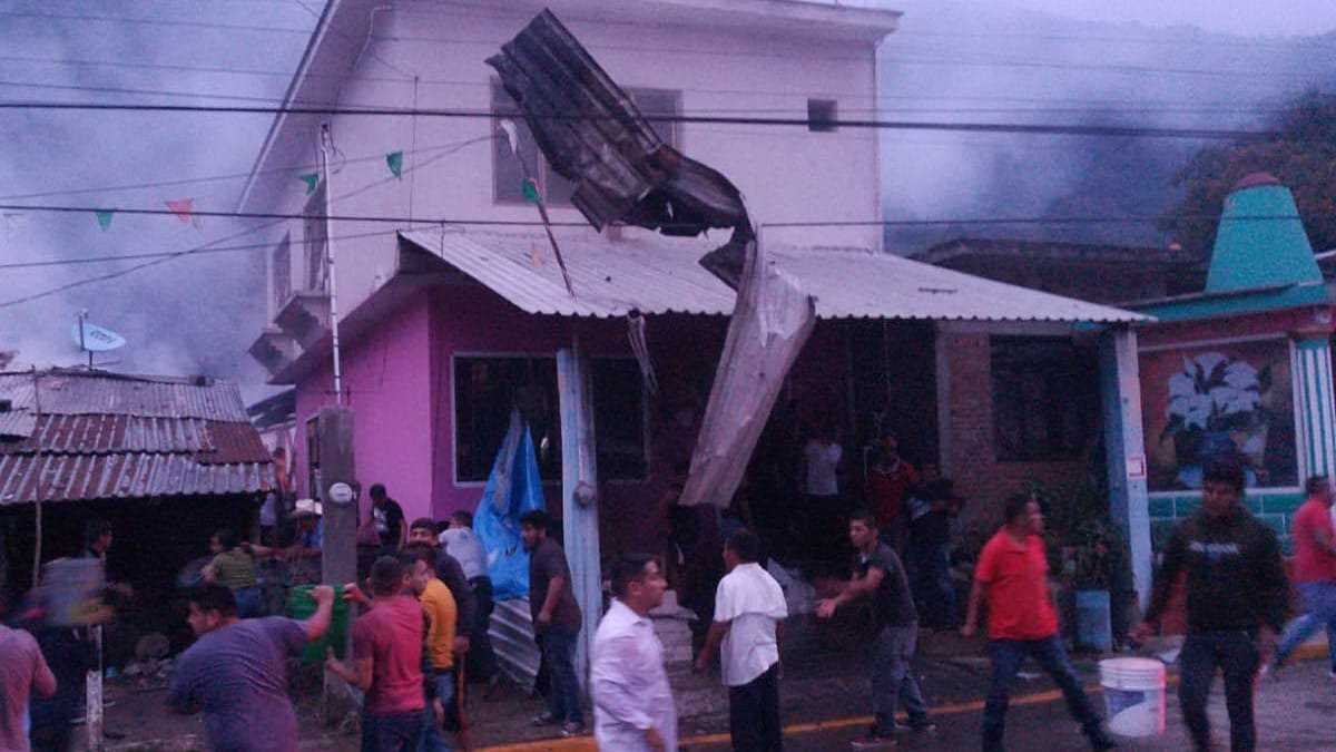 Explota polvorín en Tlilapan; por fortuna no hubo heridos