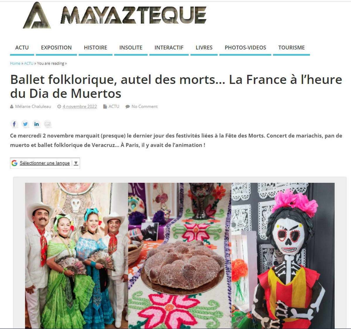 El día de muertos en Francia