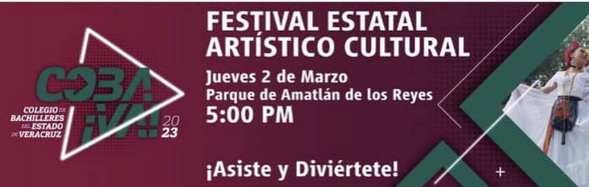 Vive y disfruta gran festival COBA Va !!! en Amatlán de los Reyes