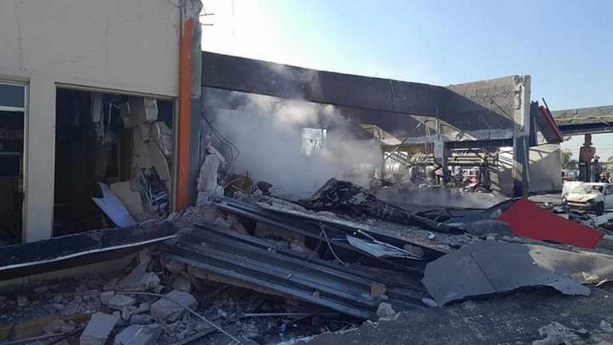 Explosión en gasolinería de Tula deja varios muertos y heridos