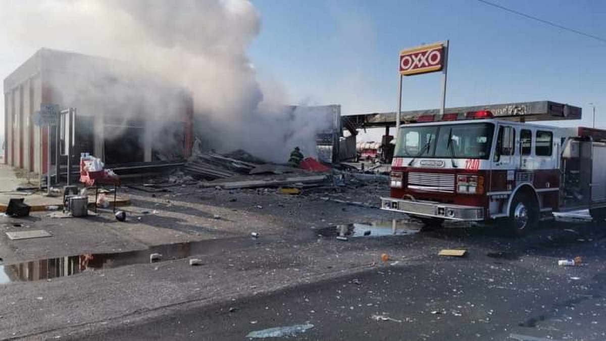 Explosión en gasolinería de Tula deja varios muertos y heridos
