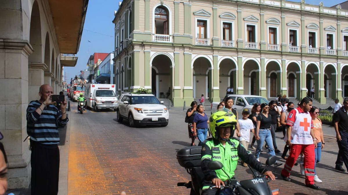 Despiden con honores a la primera bombera de Córdoba y socorrista de Cruz Roja