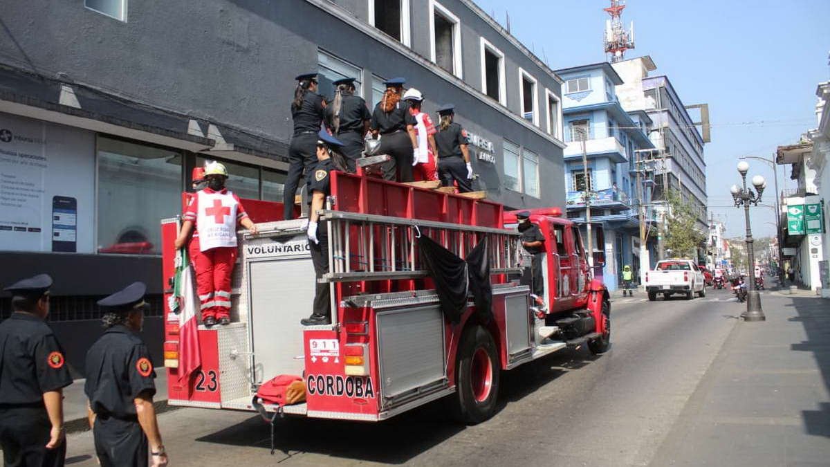 Despiden con honores a la primera bombera de Córdoba y socorrista de Cruz Roja