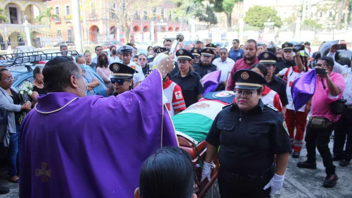 Despiden con honores a la primera bombera de Córdoba y socorrista de Cruz Roja