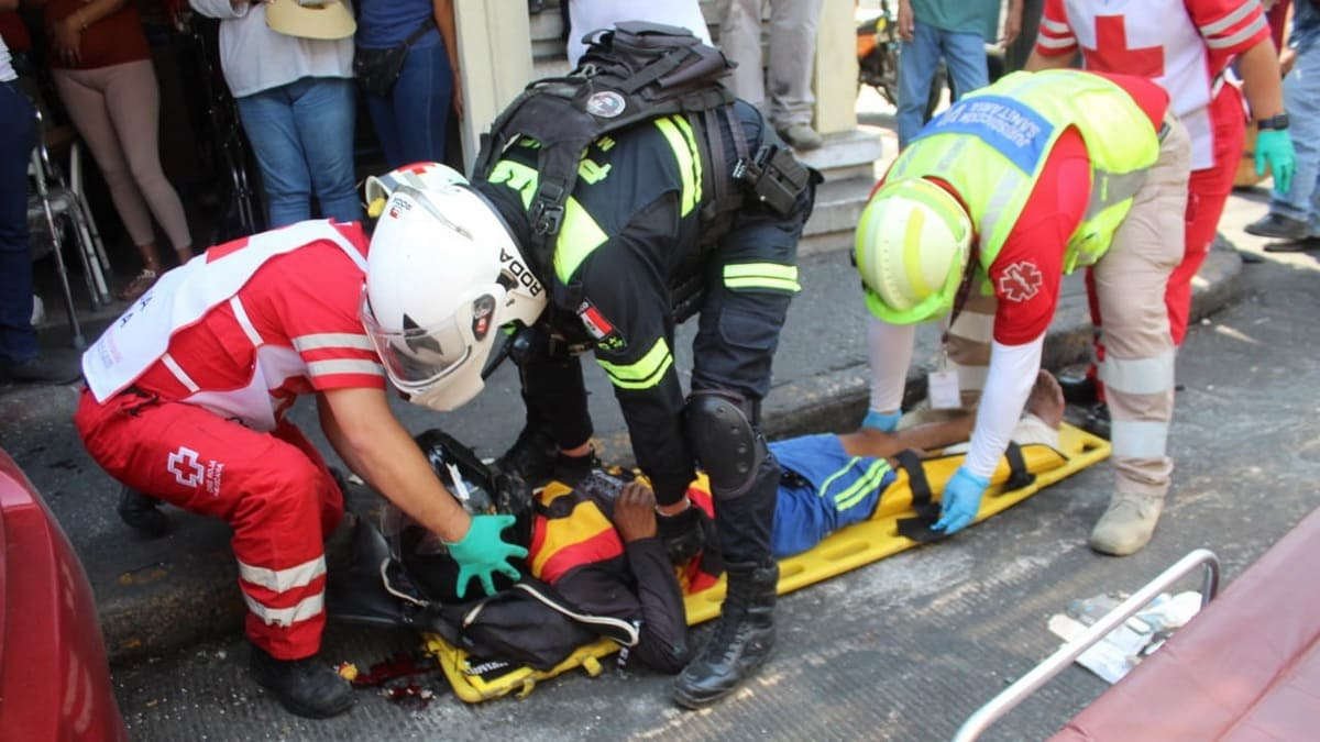 Motociclista impactado por Terranova en avenida 11 y calle 4