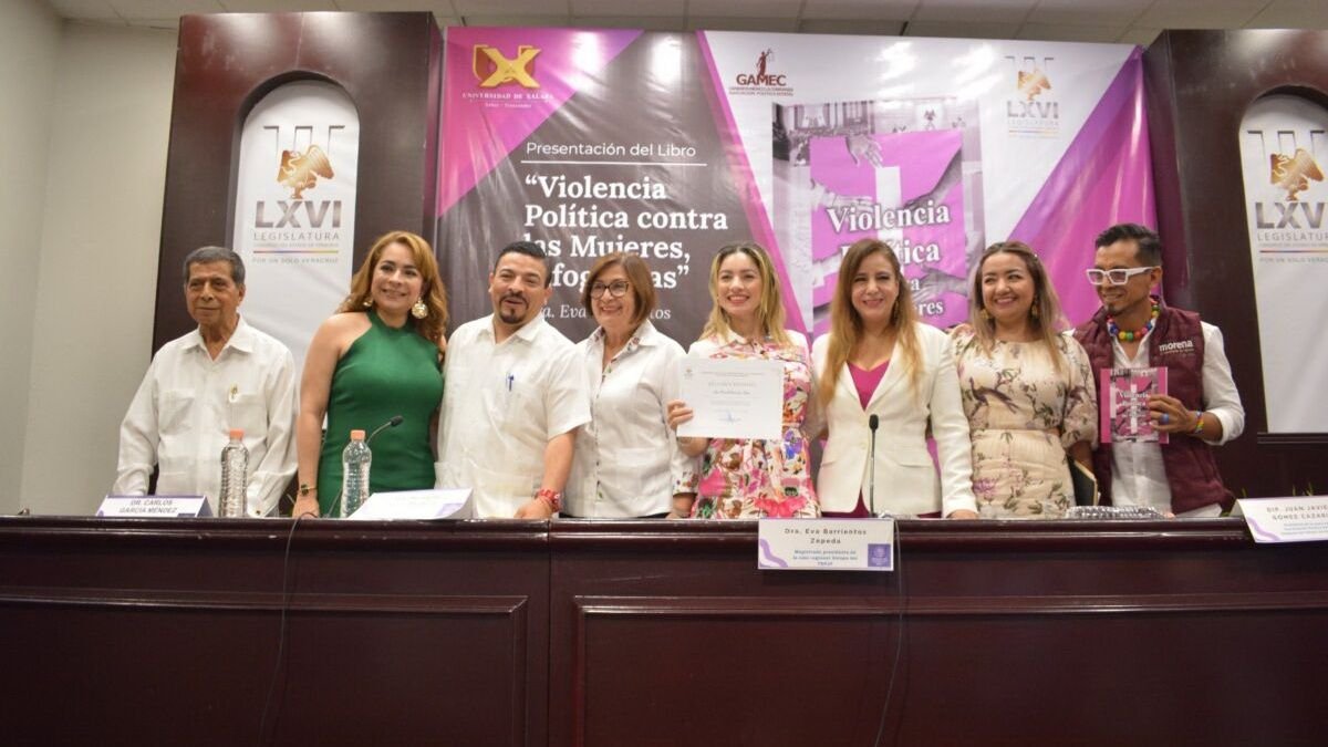 Presentan en el Congreso el libro Violencia Política contra las Mujeres, Infografías